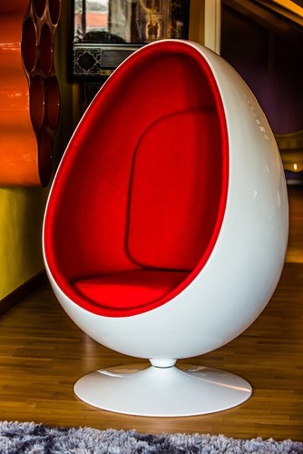 Poltrona design egg chair eero - poltrona,