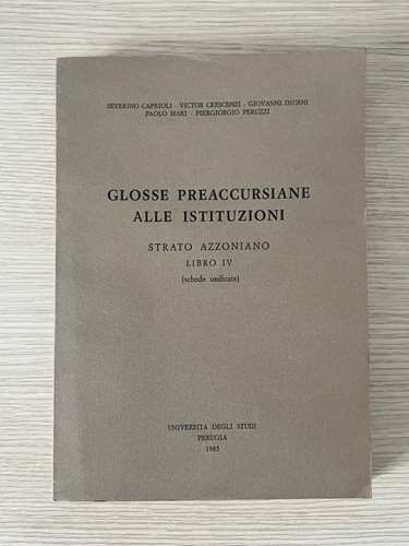 Caprioli crescenzi diurni - crescenzi,