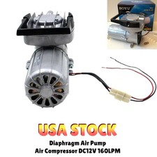Pompa a membrana aria DC12V 160L/M acquario laghetto idroponica gonfiatore fornitore aria
