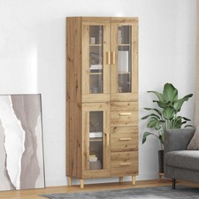 Credenza con cassetto Legno multistrato Stoccaggio Mobili moderni vidaXL