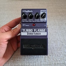 Digitech Turbo Flange rare vintage flanger pedal with box