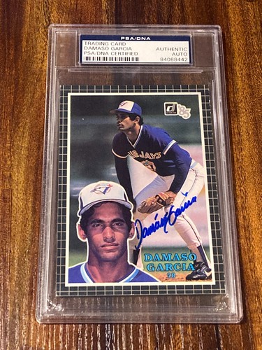 Damaso garcia 1985 donruss - garcia,