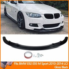 Gloss Black Front Bumper Lip