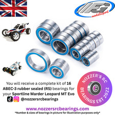 Kit cuscinetti completo FG Sportline Marder Leopard MT Evo