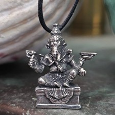 Ganesh Ciondolo Peltro Dio