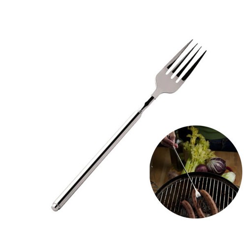 Forchetta barbecue telescopica - barbecue,