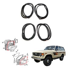 Set strisce meteorologiche porta FRT & RR adatte a Toyota Land Cruiser BJ60 FJ61 FJ62 FJ62G HJ60