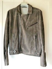 GIANNI RAFFAELLI - GIUBBOTTO PELLE SCAMOSCIATA TAGLIA 48 - USATO PARI AL NUOVO