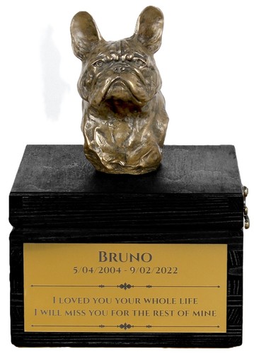 Bulldog francese urne sulla