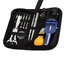 SET 13PZ KIT RIPARAZIONE MANUTENZIONE RIPARA OROLOGI APRICASSE MAGLIE BORSELLO