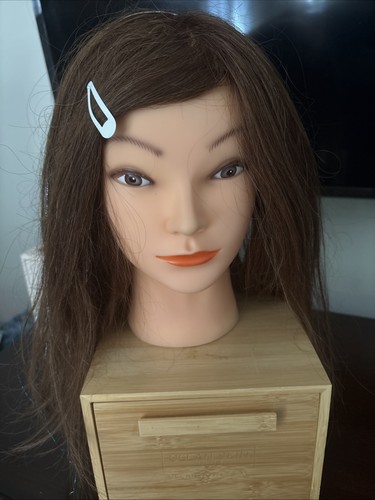 Testa manichino con capelli - testa,