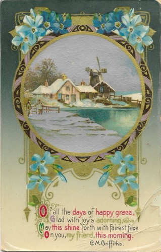 Antique embossed art nouveau - art,