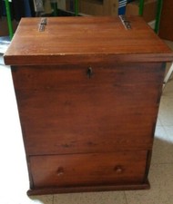 madia mobile legno massiccio arredamento creatio cucina sala negozio anni '900 