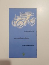 BROCHURE DEPLIANT PROSPEKT PIRELLI PNEUMATICI ORIGINALE EPOCA RARO