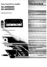 Technics a800dm2 a900dm2 - su-a800dm2, su-a900dm2