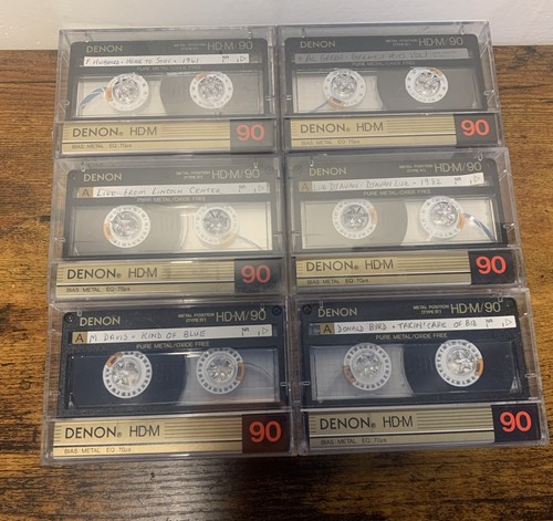 Lotto nastri cassette - lotto, 6