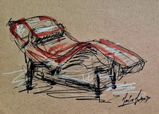 Sedia Corbusier originale