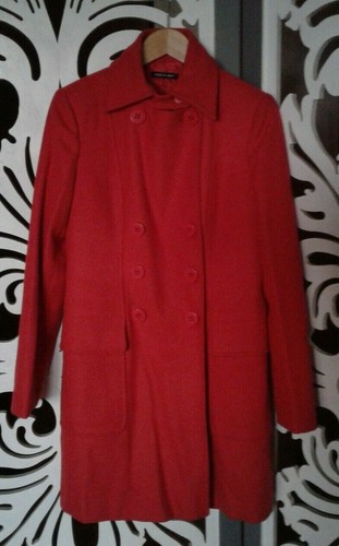 Cappotto rosso donna - rosso, camomilla