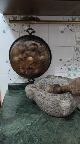 Antica teglia per - in, rame