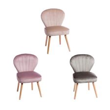 Poltroncina Sedia In Velluto