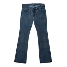 Jeans denim 74AMK bootcut nero