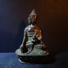piccolo Buddha in bronzo fine