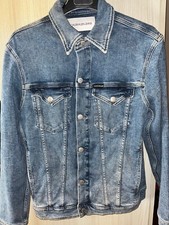 Giacca in Jeans uomo, tg. M, denim, giacca pari al nuovo,