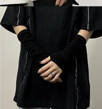 Guanti senza dita con maniche lunghe Colore Nero Tg. Unica