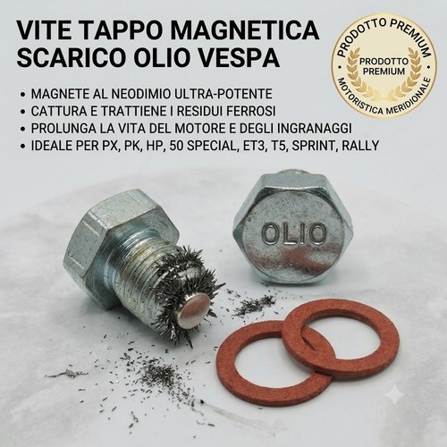 Vite tappo magnetica scarico - vite,