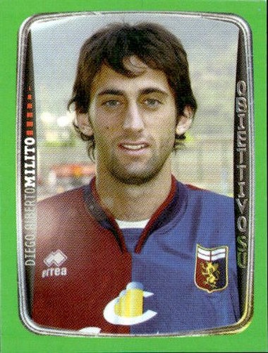 Figurina obiettivo campionato - figurina,