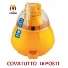 INCUBATRICE MANUALE COVATUTTO 16L POSTI PER TUTTE LE TIPOLOGIE VOLATILI NOVITAL