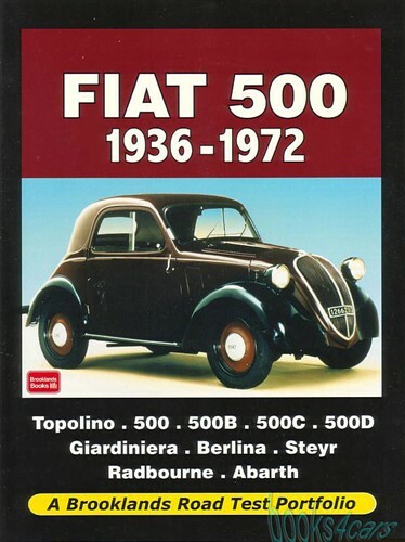 Fiat 500 libro abarth topolino - fiat,