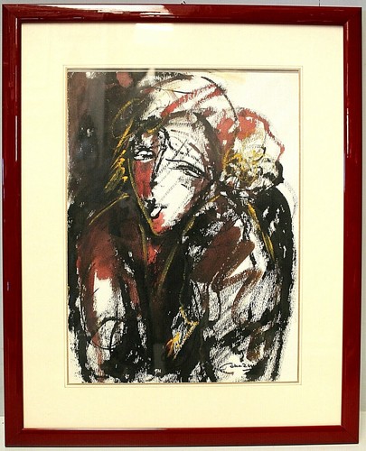 Dipinto tempera carta carin - carta,