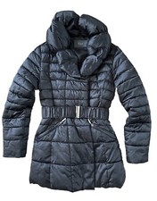 EDAS Puffer Giacca Nera Con