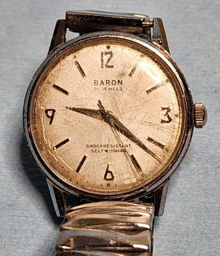 Orologio polso uomo baron - uomo,