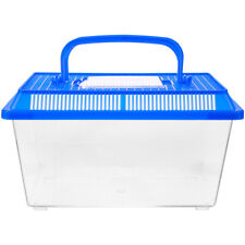 Custodia per rettili serbatoio tartarughe creativo acquario mangiatoia casa grande nuova