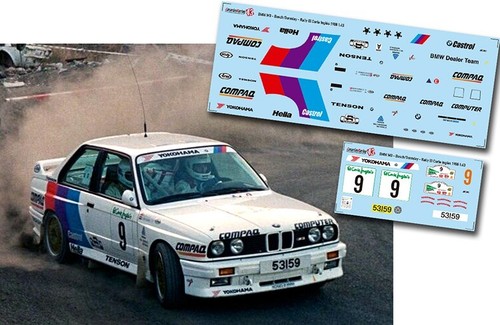 C053 decal john bosch bmw - 1/43,