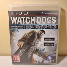 WATCH DOGS PS3 PLAYSTATION 3 OTTIME CONDIZIONI COMPLETO PAL