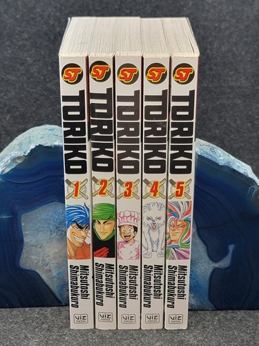 Toriko volumi inglese - volumi, 1-5
