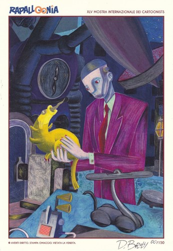 Litografia firmata daniele - litografia,