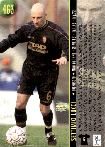 Card mundicromo 2000 - mundicromo, etichetta
