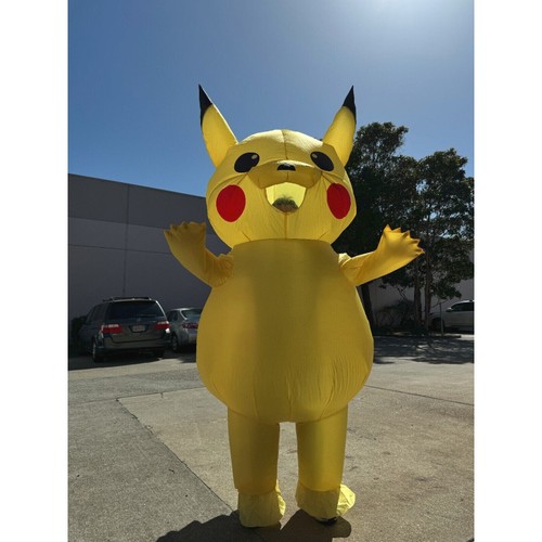 Costume gonfiabile pikachu - gonfiabile,