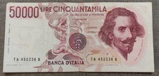 50000 LIRE BERNINI 1° TIPO