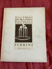 TURRINI Sonate Per Cembalo - N.33 I Classici della Musica Italiana