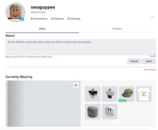 2014 ROBLOX UTENTE + OGGETTI RARI OFFSALES/EVENTO + ~475 RAP