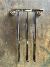 Porta asciugamani bagno metallo cromato