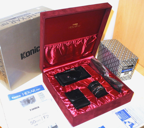 New mint unsed konica hexar - unsed,