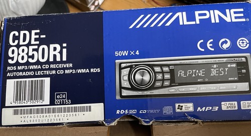 Alpine cde 9850ri nuovo - alpine, cde-9850ri