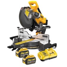 DEWALT DCS781X2-QW Troncatrice radiale 305 mm doppia inclinazione 2 batterie Fl