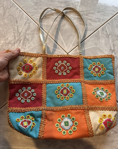 Borsa camomilla donna colorata - borsa,
